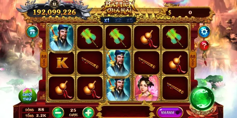 Hướng dẫn cách chơi game Bát Tiên Quá Hải 