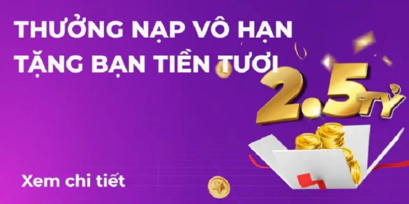 Khám phá chi tiết về chương trình thưởng nạp tiền 